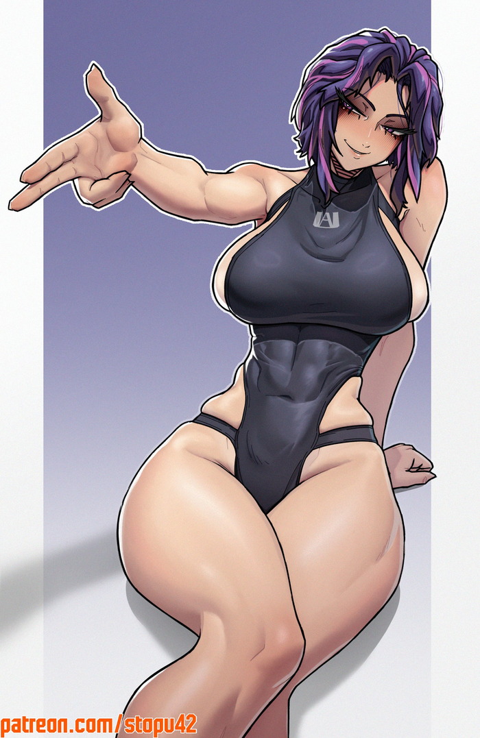 Lady Nagant - NSFW, Anime art, Anime, Boku no hero academia, Lady nagant, Stopu42