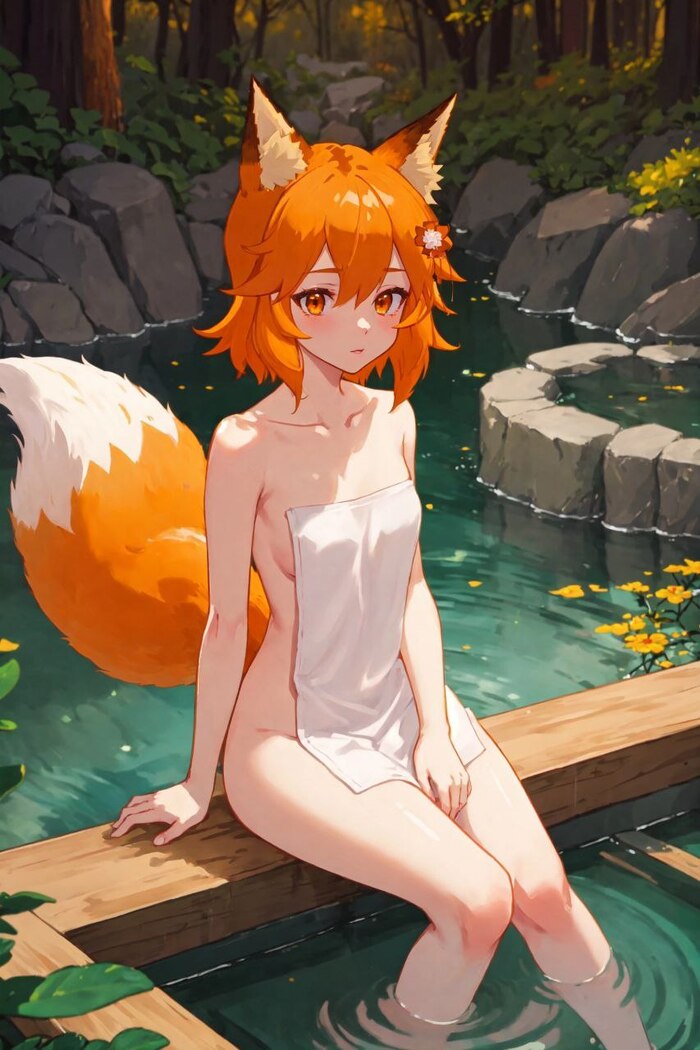 Senko - NSFW, Anime Art, Аниме, Sewayaki Kitsune No Senko-san, Арты нейросетей, Senko-San