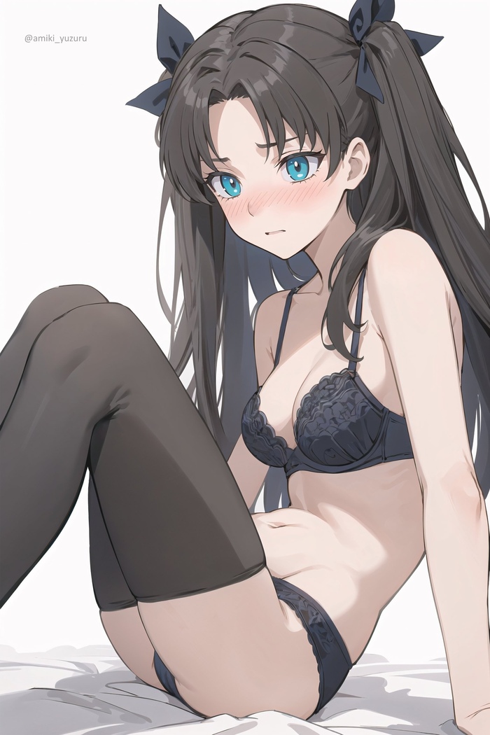 Tohsaka Rin - NSFW, Anime art, Anime, Fate-stay night, Tohsaka rin