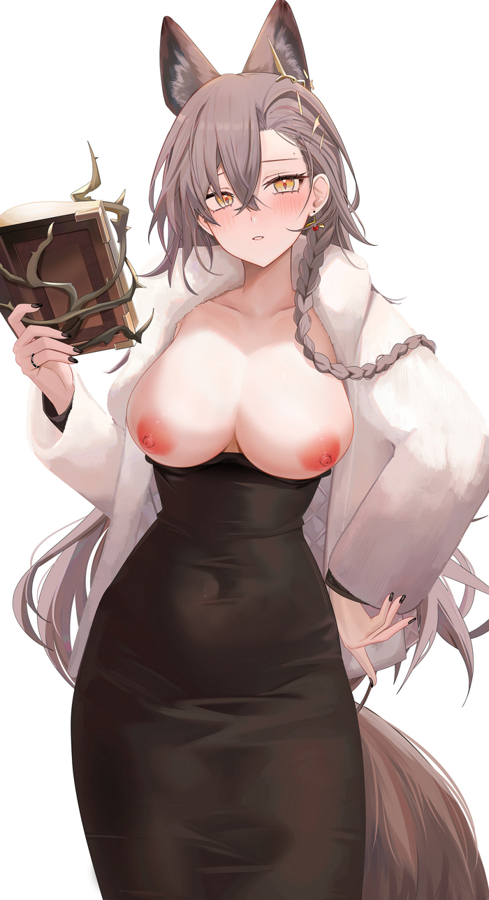 Reply to post Penance - NSFW, Girls, Reply to post, Arknights, Penance, Art, Games, Anime art, Anime, Ru zhai, Animal ears, Hand-drawn erotica, Tail, Longpost