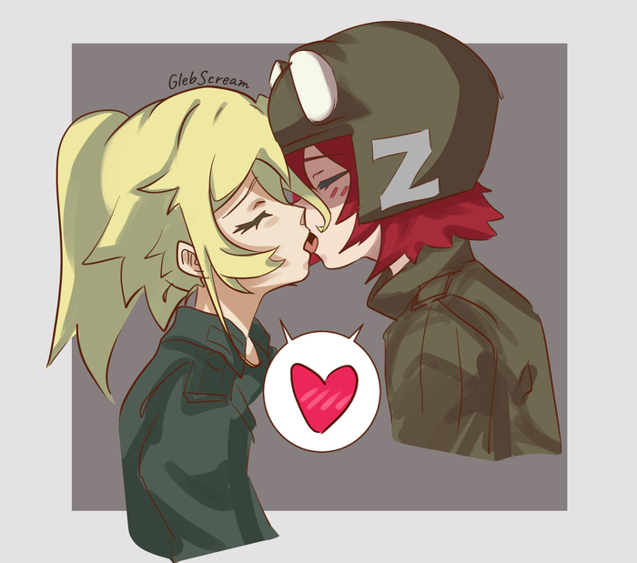 Loaf and Tanya von Degurschaf - NSFW, My, Picture with text, Memes, Humor, Humanization, UAZ loaf, Mascot, Technics, Creation, Painting, Hand-drawn erotica, Artist, Sketch, Youjo senki, Anime, Text