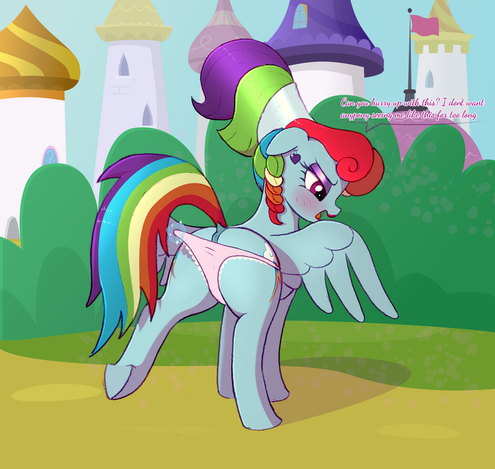 Horse - NSFW, My little pony, PonyArt, MLP Explicit, Rainbow dash