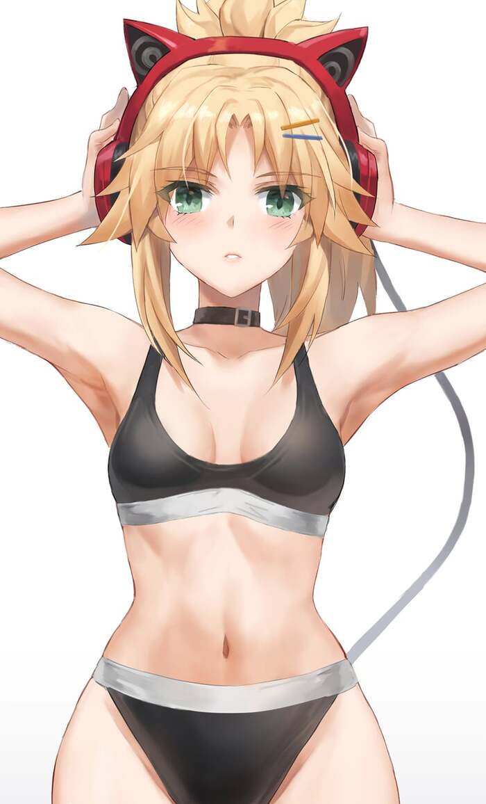 Mordred - NSFW, Anime, Anime art, Fate apocrypha, Fate grand order, Mordred, Tonee