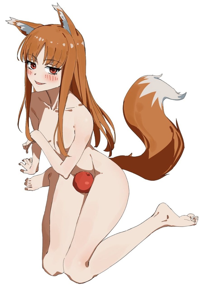 Holo - NSFW, Anime, Anime art, Holo, Spice and wolf, Animal ears, Tail