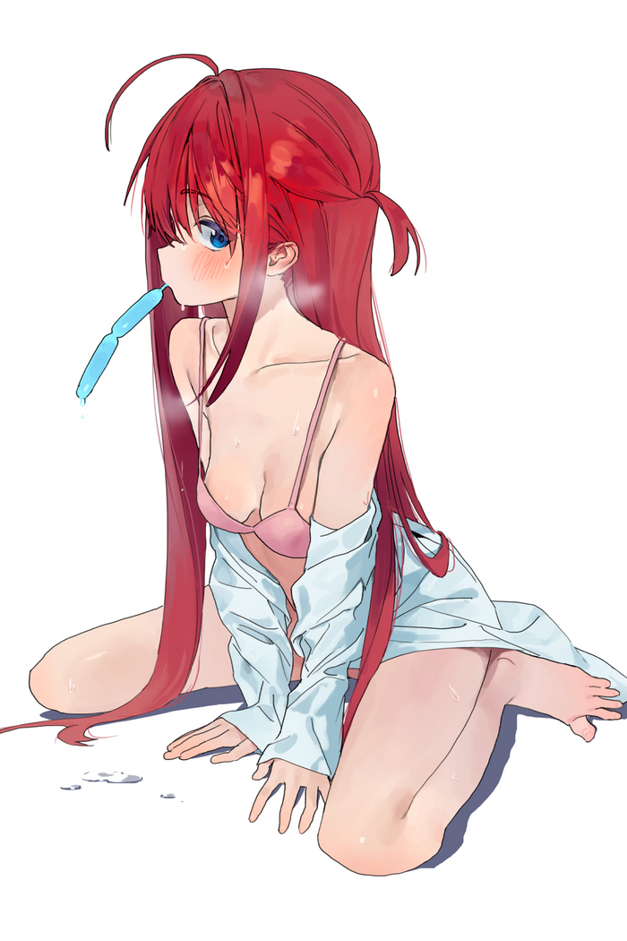 Hot... - NSFW, Anime art, Anime, Original character, Some1else45