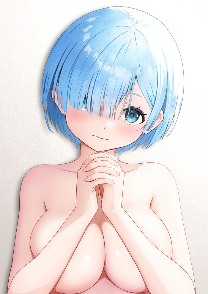 Rem - NSFW, Anime Art, Аниме, Re:Zero Kara, Rem (Re:Zero Kara), Gibun