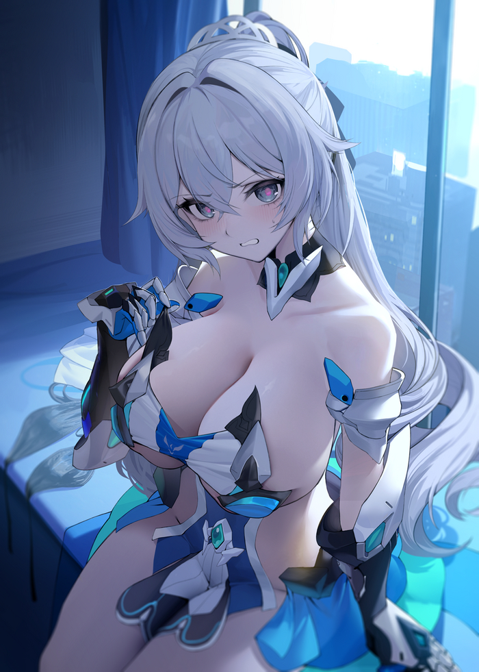 Bronya - NSFW, Anime art, Anime, Honkai Impact, Bronya Zaychik