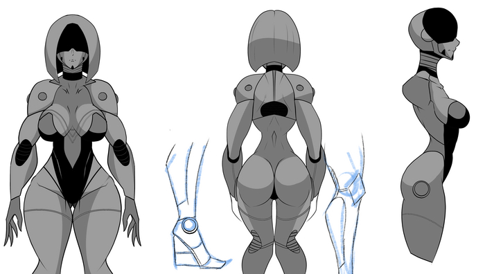 Atomic Heart: SPECIAL ASSIGNMENT - NSFW, My, Atomic Heart, Gynoid, Robot, Comics, Longpost