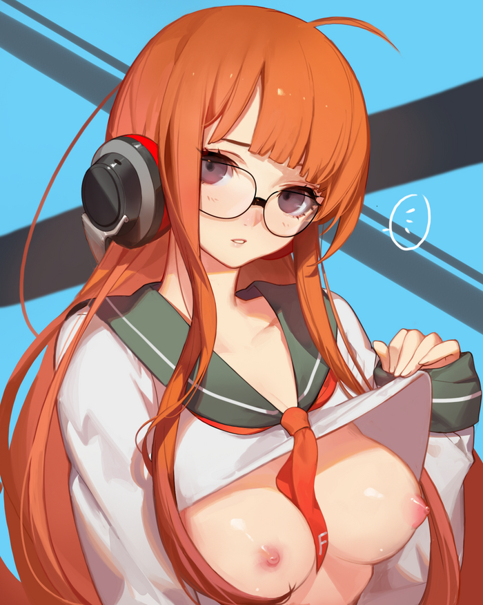 Футаба - NSFW, Anime Art, Аниме, Игры, Persona, Persona 5, Sakura Futaba