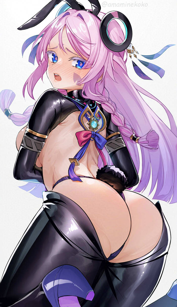 Asses... I mean Sitlali - 18+, Art, Booty, Hand-drawn erotica, Games, Citlali (Genshin Impact), Genshin impact, Game art, Anime art, NSFW