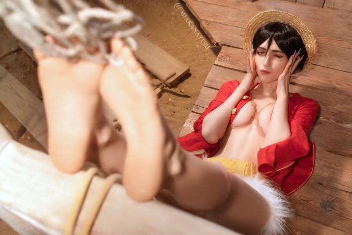 Post #12126926 - 18+, The photo, PHOTOSESSION, Cosplay, Cosplayers, Boobs, Booty, Erotic, Anime, Monkey D Luffy, One piece, Longpost, NSFW, Rule 63