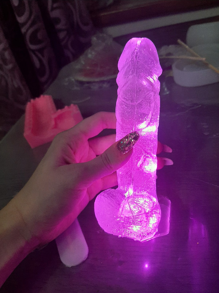 A night light for a lonely girlfriend or even a friend) - NSFW, Corner of perversions 18+, Erotic, Presents, Crazy, Night light